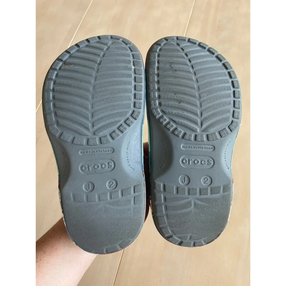 Crocs Disney Pixar Cars Tow Mater Slip On Clog Sandals